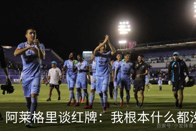 阿莱格里谈红牌：我根本什么都没做，下次我会待在教练席一动不动